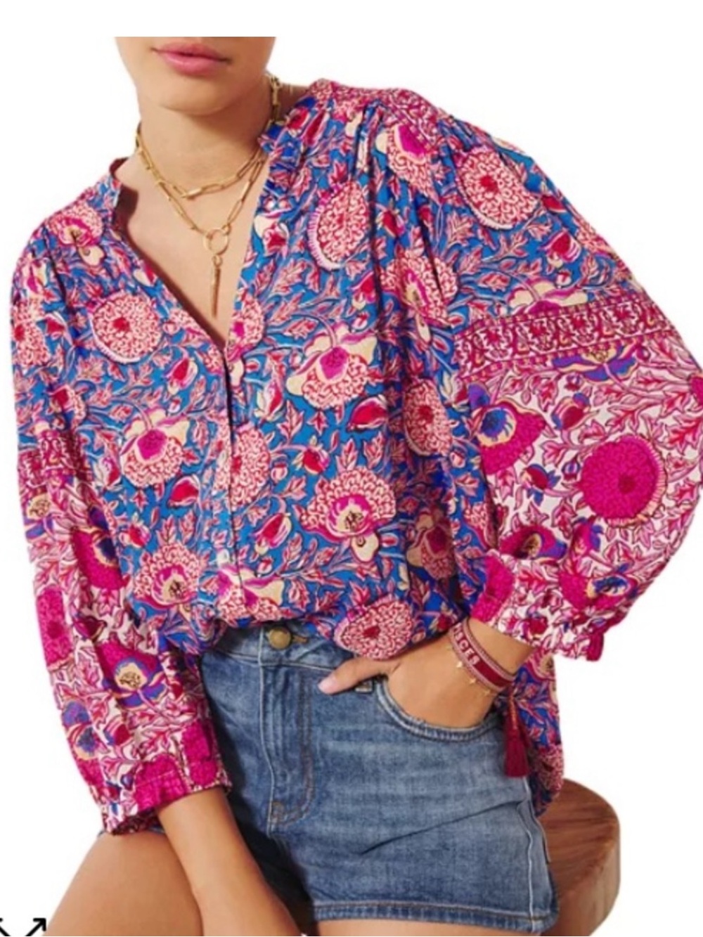 Ba&sh Vlad Shirt Large EUC